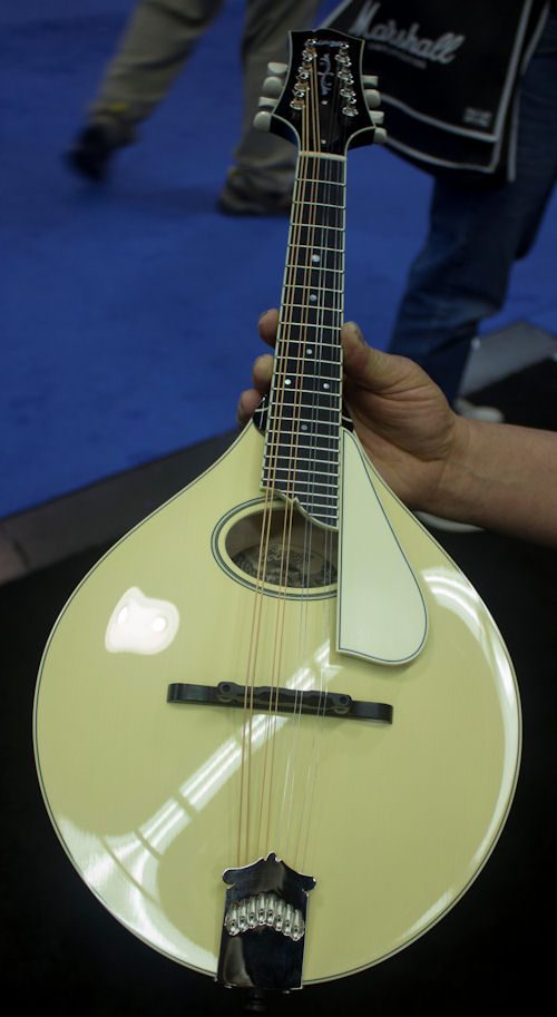 Collings white A full front