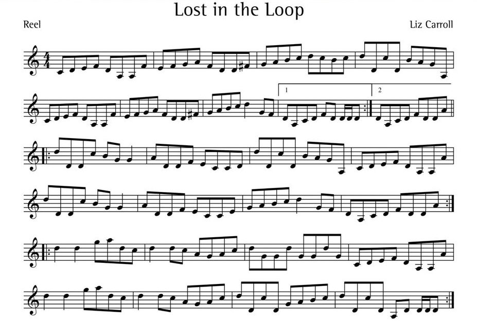 Lost in the Loop sheet music