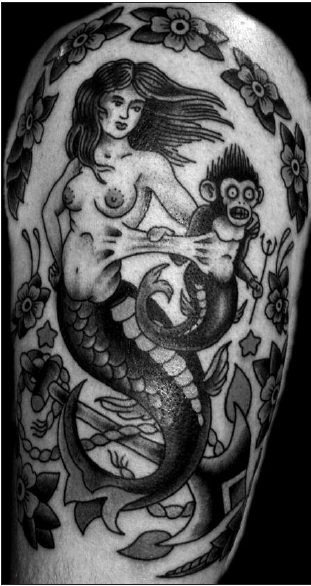 mermaid tattoo