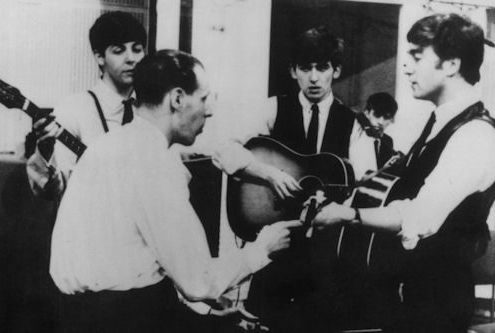 George Martin|George Martin with the Robin Williams and Bobby McFerrin