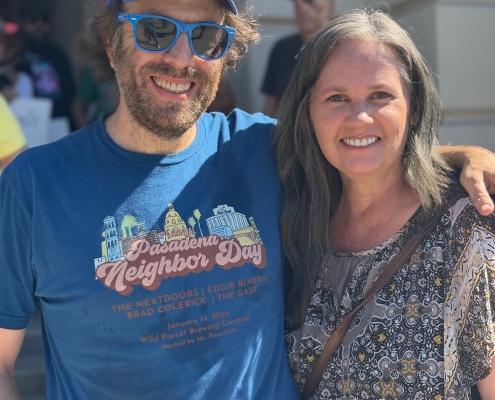 Russell Mark and Mika Larson, the Nextdoors