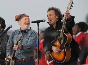 Pete Seeger, Bruce Springsteen