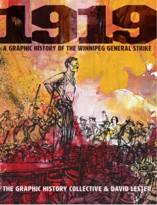 book cover with drawing of people